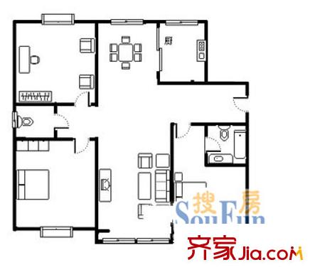 上海 新华苑 户型图