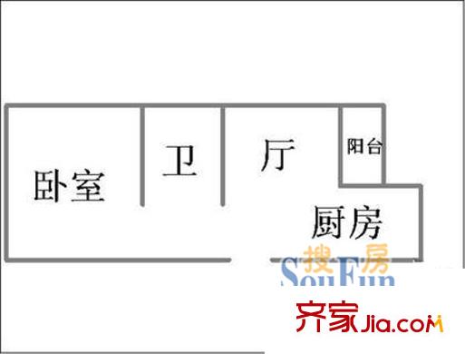 上海 虹田苑 户型图