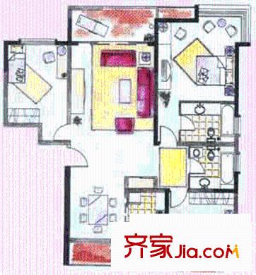 上海 上海豪园 户型图