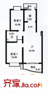 上海 宁泉新苑 户型图