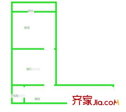 上海 宜川三村 户型图