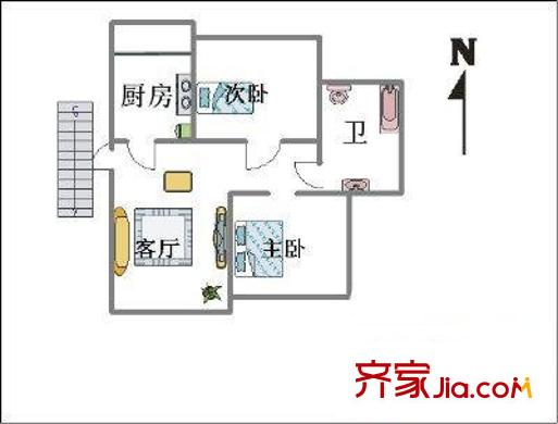 上海 嘉茵苑 户型图