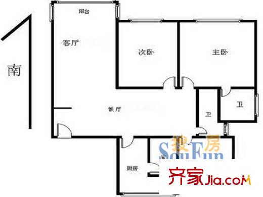 上海 嘉茵苑 户型图