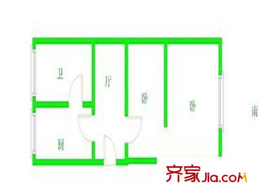 上海 宜川三村 户型图