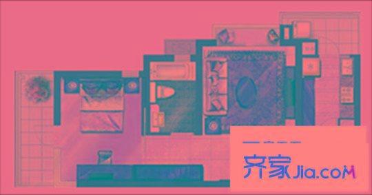 泰欣嘉园 1室 户型图