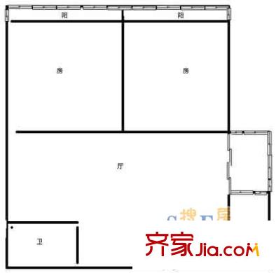 上海 虹储小区 户型图