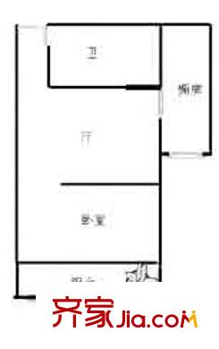 上海 虹储小区 户型图