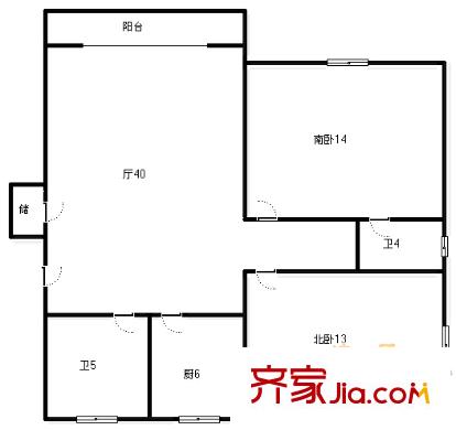 上海 复泰华庭 户型图