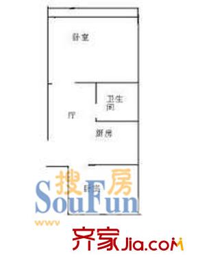 上海 长风四村 户型图