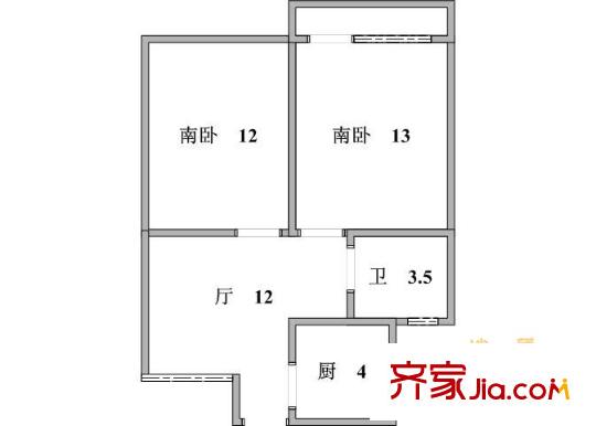 上海 报春一村 户型图