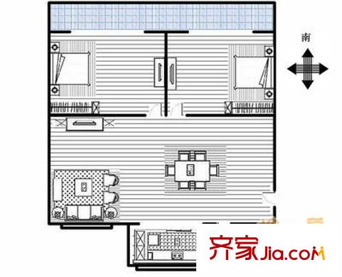 上海 好旺花苑 户型图