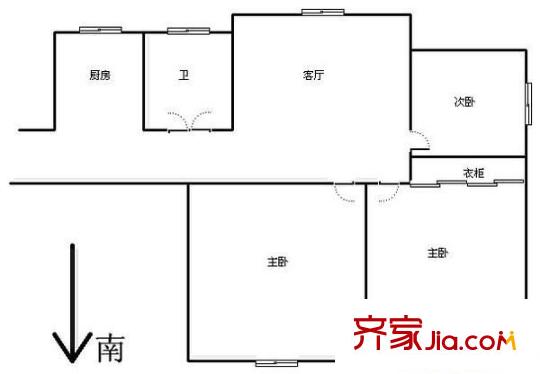 星納家園  戶型圖