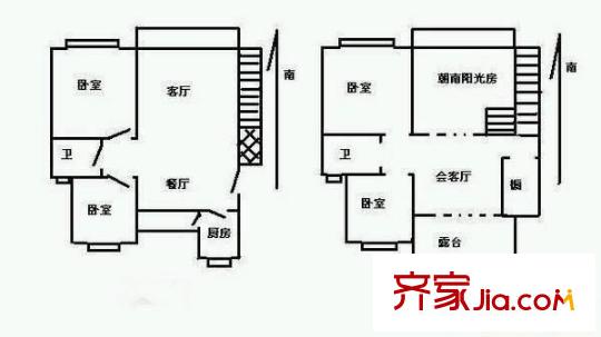 麗都成品戶型圖戶型圖 4室2廳2衛(wèi)1廚