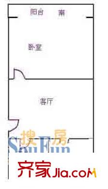上海 蒲汇新村 户型图