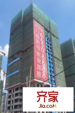 大宁金茂府外立面实景图(2015.9)