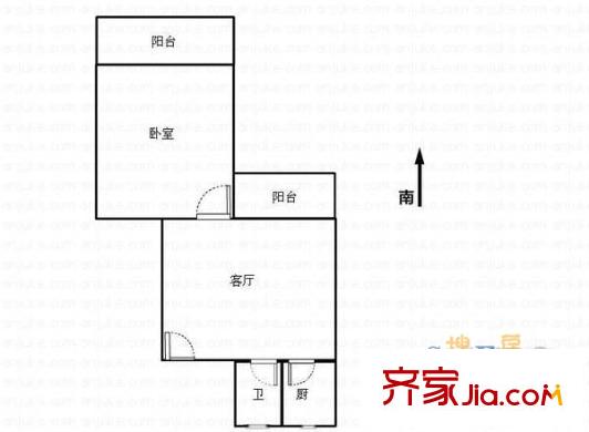 浦發(fā)綠城2801弄小區(qū)戶型圖上海 浦發(fā)綠城2801弄 戶型圖 1室1廳1衛(wèi)1廚