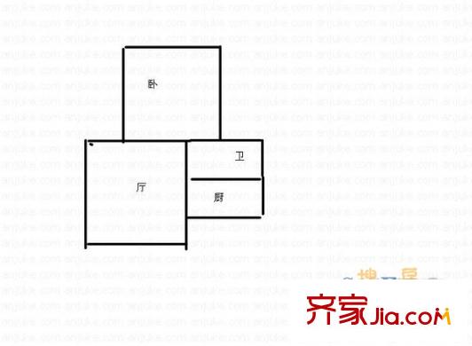 浦發(fā)綠城2801弄小區(qū)戶型圖上海 浦發(fā)綠城2801弄 戶型圖 1室1廳1衛(wèi)1廚