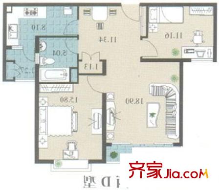 中远两湾城二期 户型图