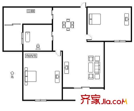 中远两湾城二期 户型图
