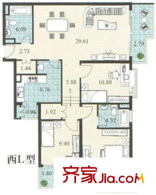 中远两湾城二期 户型图