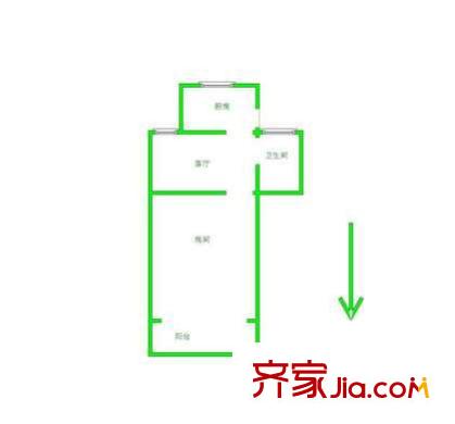 上海 彭五小区 户型图