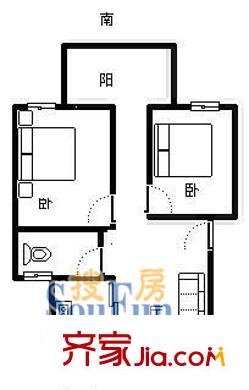 上海 江川一村 户型图