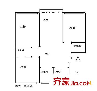桃林二小區(qū) 0室 戶型圖