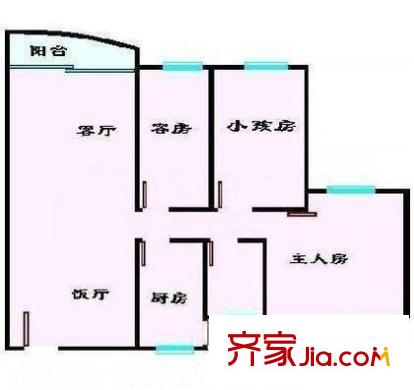 上海 奥森公寓 户型图