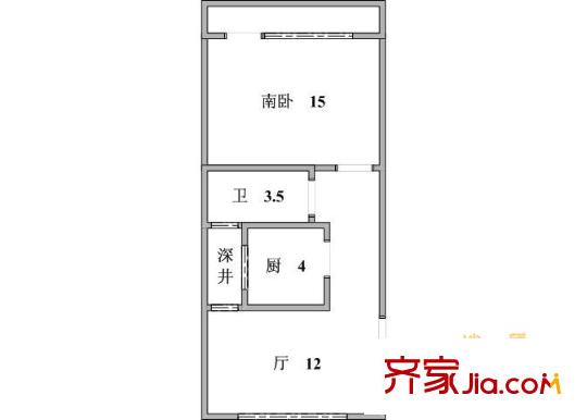 上海 报春三村 户型图