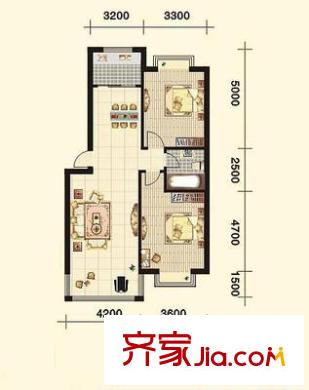 上海 張楊南苑 戶型圖
