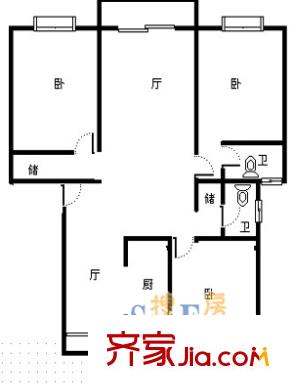 上海 廣蘭名苑 戶(hù)型圖