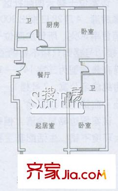 上海 廣蘭名苑 戶(hù)型圖