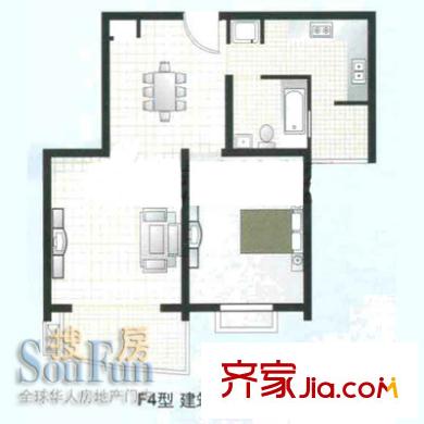 上海 枫桦景苑二期 户型图
