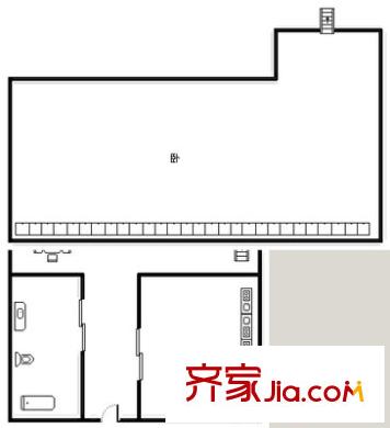 潼港七村戶型圖戶型圖 1室1廳1衛(wèi)1廚