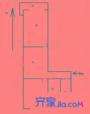 成山小區(qū) 0室 戶型圖