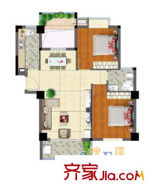 上海 上泰绅苑 户型图