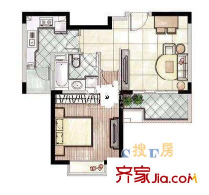 上海 上泰绅苑 户型图