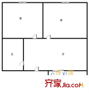 上海 大华一村 户型图