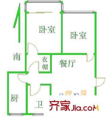 上海 建業(yè)新村 戶型圖