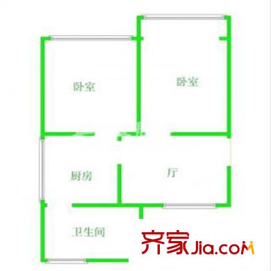 上海 桃浦四村 户型图