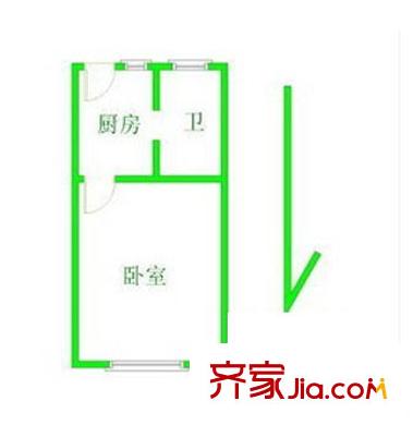 上海 桃浦四村 户型图