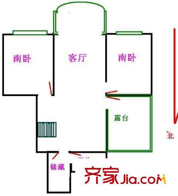 上海 屹立家园 户型图