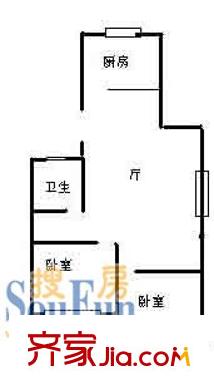 上海 汇龙花苑 户型图