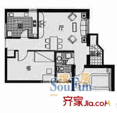 上海 汇龙花苑 户型图