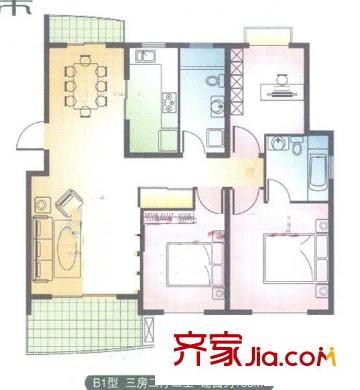 上海 鑫都城云天绿洲 户型图