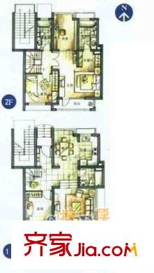 上海 金华苑 户型图