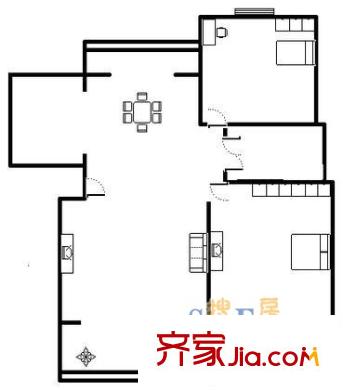 上海 金华苑 户型图