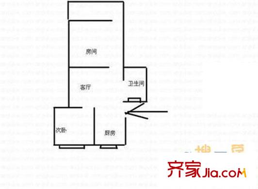 上海 真光七街坊 户型图