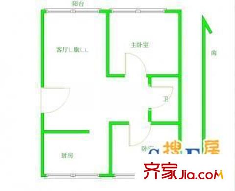 上海 龍陽花苑 戶型圖