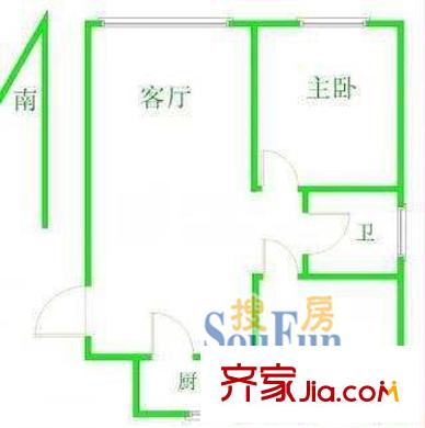 上海 永和阳光苑 户型图
